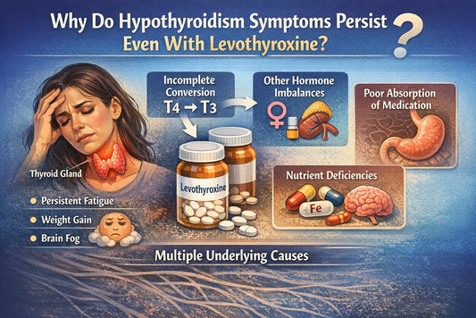Why Hypothyroidism Symptoms Persist Even With Levothyroxine (And What May Help)